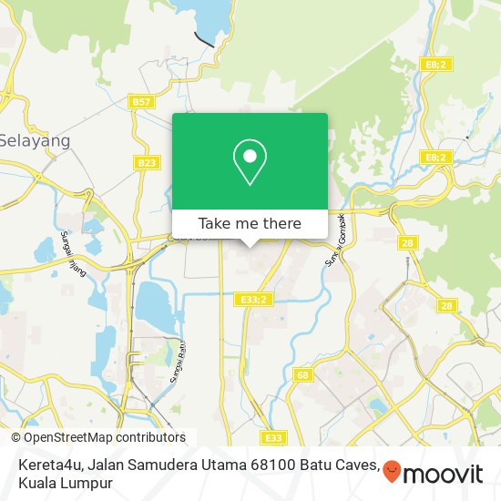 Kereta4u, Jalan Samudera Utama 68100 Batu Caves map