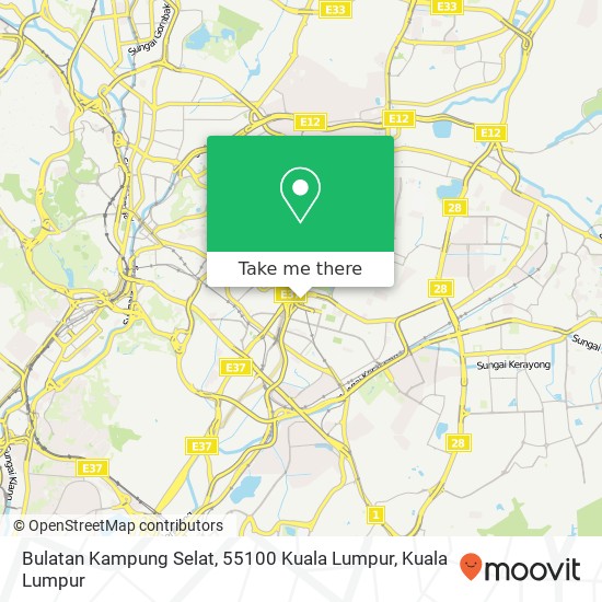 Bulatan Kampung Selat, 55100 Kuala Lumpur map