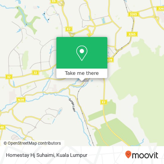 Homestay Hj Suhaimi map