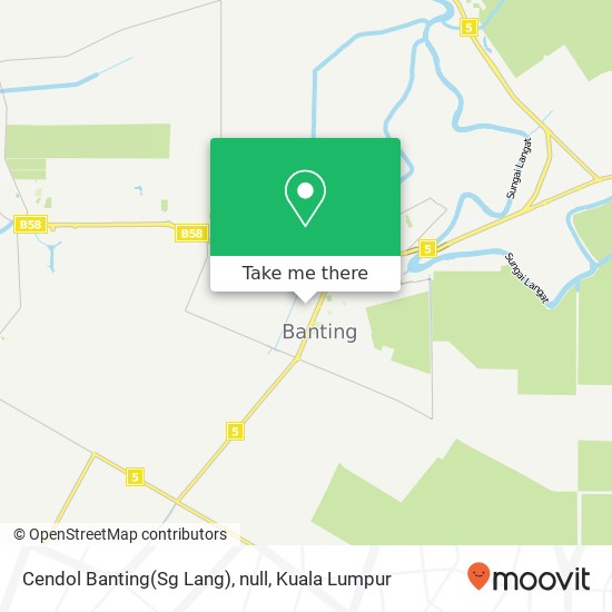 Cendol Banting(Sg Lang), null map