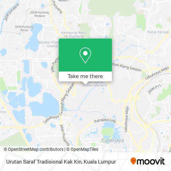 Peta Urutan Saraf Tradisional Kak Kin