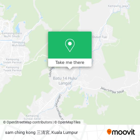 sam ching kong 三清宮 map