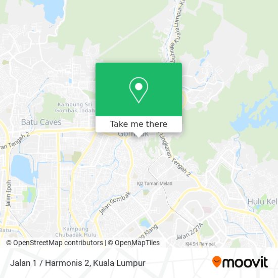 Jalan 1 / Harmonis 2 map