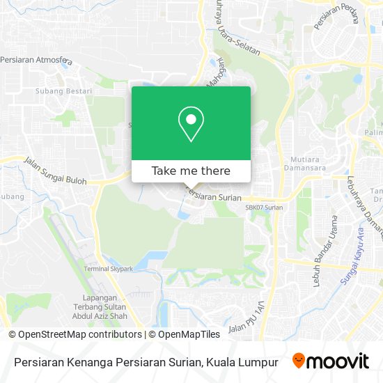 Persiaran Kenanga Persiaran Surian map