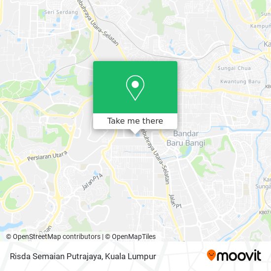 Risda Semaian Putrajaya map