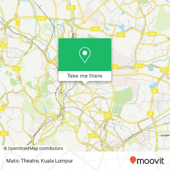 Matic Theatre map