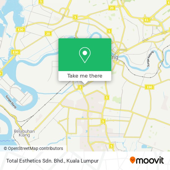 Total Esthetics Sdn. Bhd. map