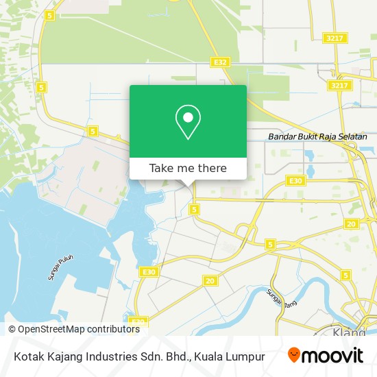 Kotak Kajang Industries Sdn. Bhd. map