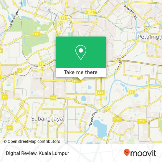 Digital Review map