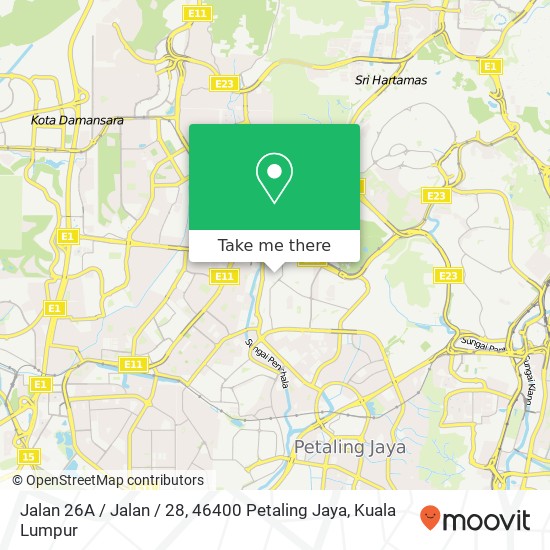 Jalan 26A / Jalan / 28, 46400 Petaling Jaya map