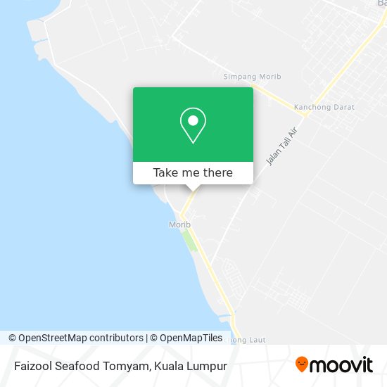 Faizool Seafood Tomyam map