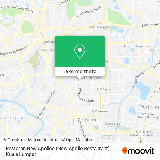 Restoran New Apollos (New Apollo Restaurant) map