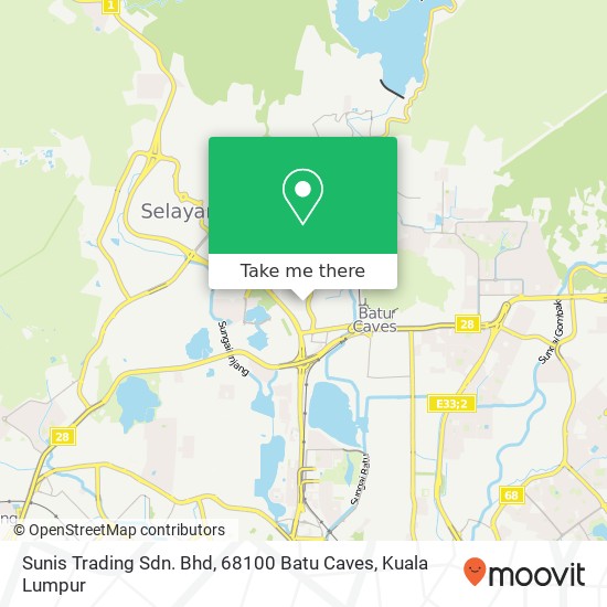 Peta Sunis Trading Sdn. Bhd, 68100 Batu Caves