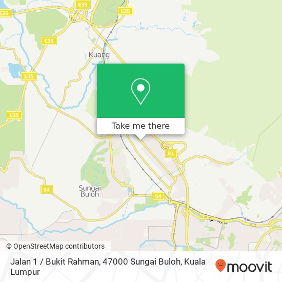 Peta Jalan 1 / Bukit Rahman, 47000 Sungai Buloh