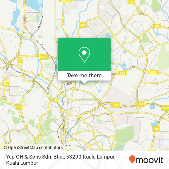 Yap OH & Sons Sdn. Bhd., 53200 Kuala Lumpur map