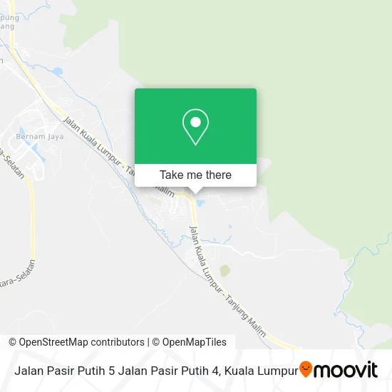 Peta Jalan Pasir Putih 5 Jalan Pasir Putih 4
