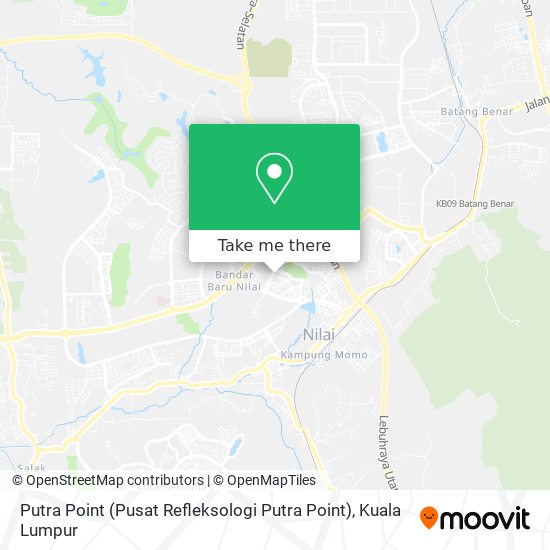 Putra Point (Pusat Refleksologi Putra Point) map