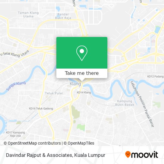 Davindar Rajput & Associates map