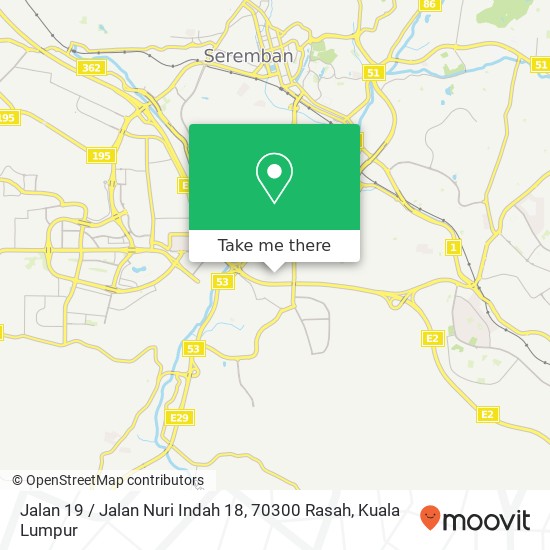 Jalan 19 / Jalan Nuri Indah 18, 70300 Rasah map