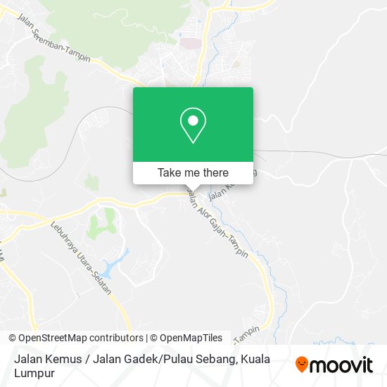 Jalan Kemus / Jalan Gadek / Pulau Sebang map