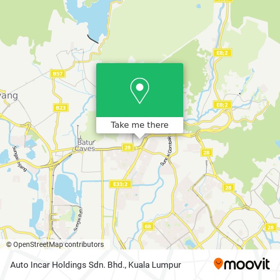 Auto Incar Holdings Sdn. Bhd. map