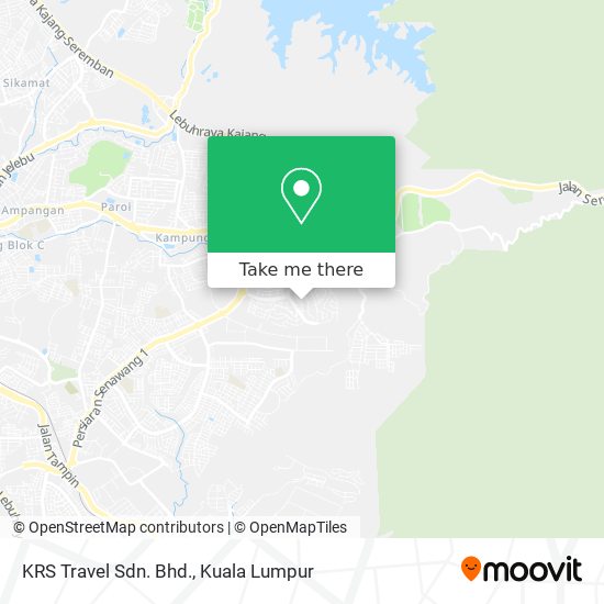 KRS Travel Sdn. Bhd. map