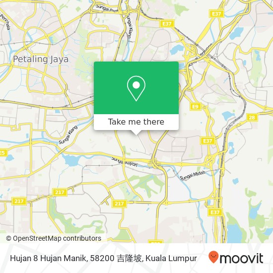 Hujan 8 Hujan Manik, 58200 吉隆坡 map