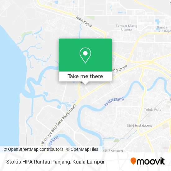 Peta Stokis HPA Rantau Panjang