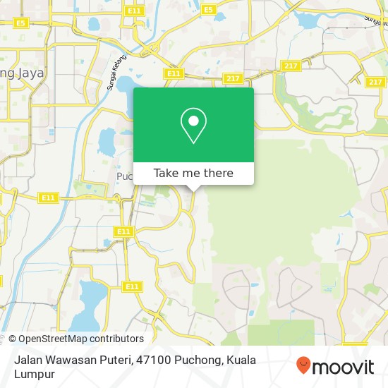 Jalan Wawasan Puteri, 47100 Puchong map