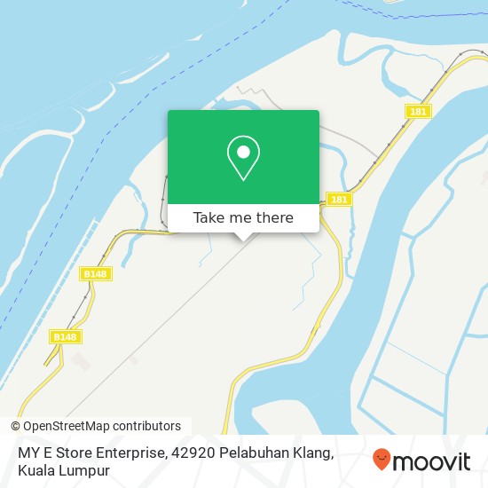 MY E Store Enterprise, 42920 Pelabuhan Klang map
