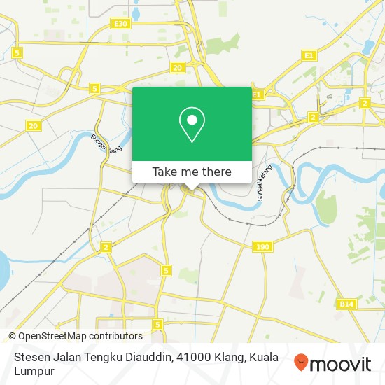 Stesen Jalan Tengku Diauddin, 41000 Klang map