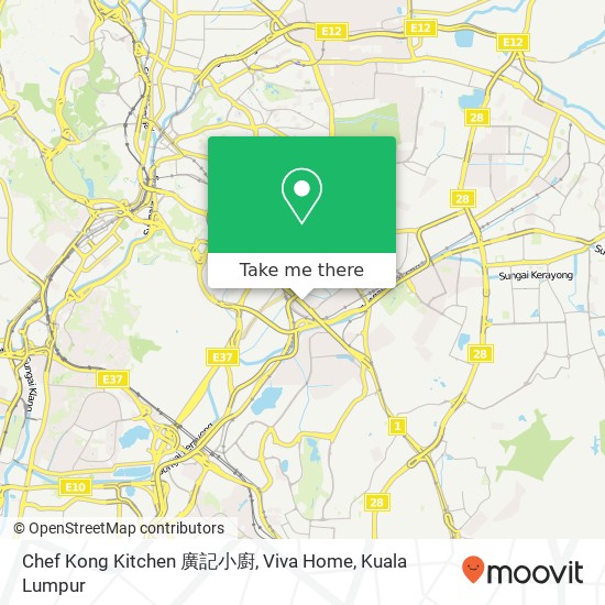Peta Chef Kong Kitchen 廣記小廚, Viva Home
