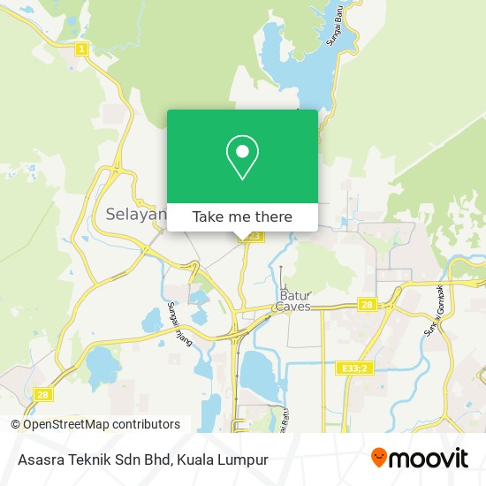 Asasra Teknik Sdn Bhd map