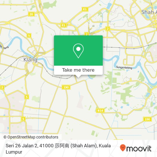 Seri 26 Jalan 2, 41000 莎阿南 (Shah Alam) map