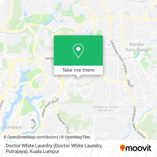 Doctor White Laundry (Doctor White Laundry, Putrajaya) map