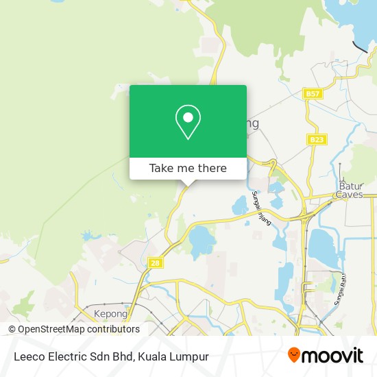 Leeco Electric Sdn Bhd map