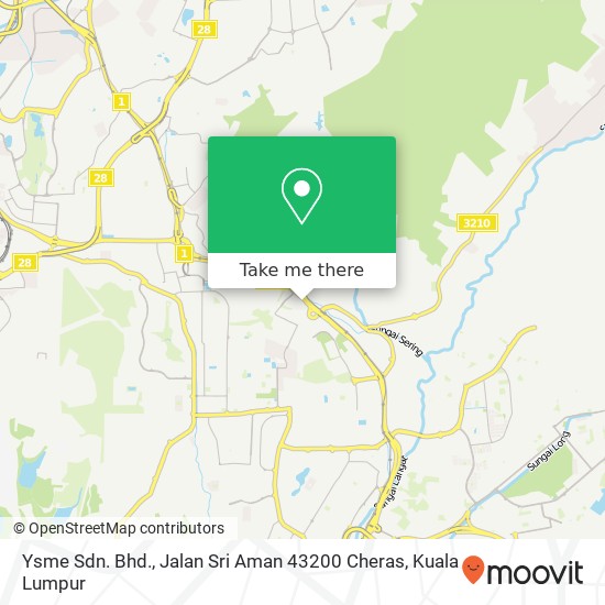 Peta Ysme Sdn. Bhd., Jalan Sri Aman 43200 Cheras