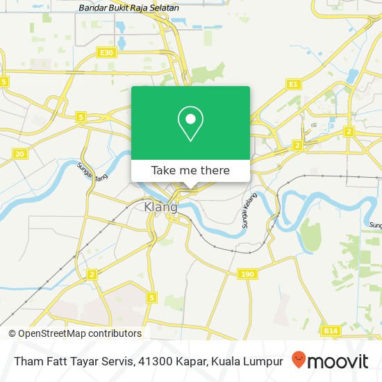 Tham Fatt Tayar Servis, 41300 Kapar map