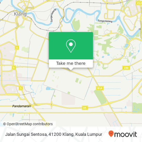 Jalan Sungai Sentosa, 41200 Klang map