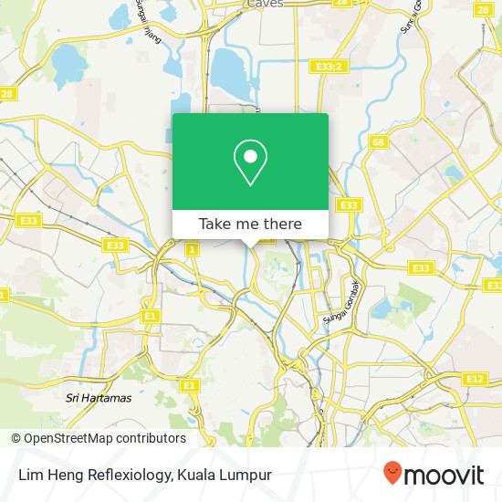 Lim Heng Reflexiology map