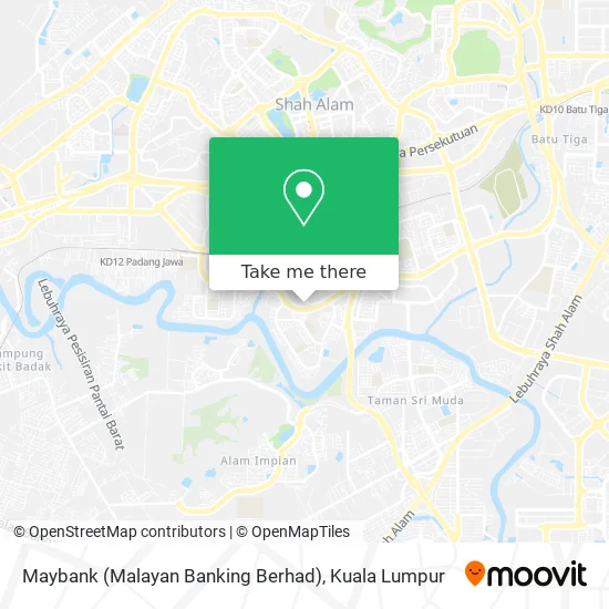 How To Get To Maybank Malayan Banking Berhad In Shah Alam By Bus Train Or Mrt Lrt