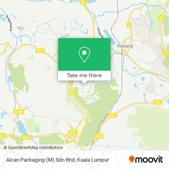 Alcan Packaging (M) Sdn Bhd map