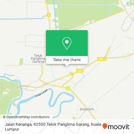 Jalan Kenanga, 42500 Telok Panglima Garang map