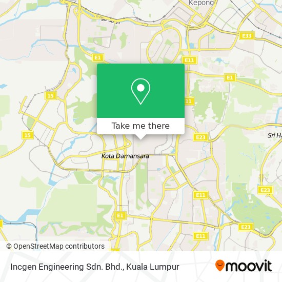 Incgen Engineering Sdn. Bhd. map