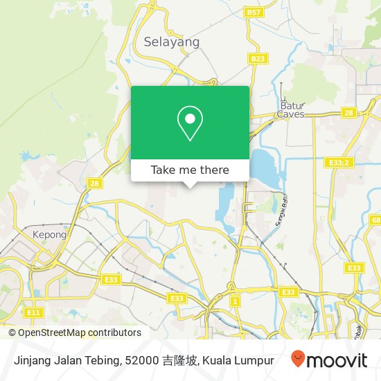 Jinjang Jalan Tebing, 52000 吉隆坡 map