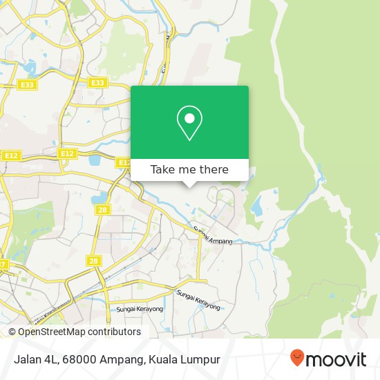 Jalan 4L, 68000 Ampang map