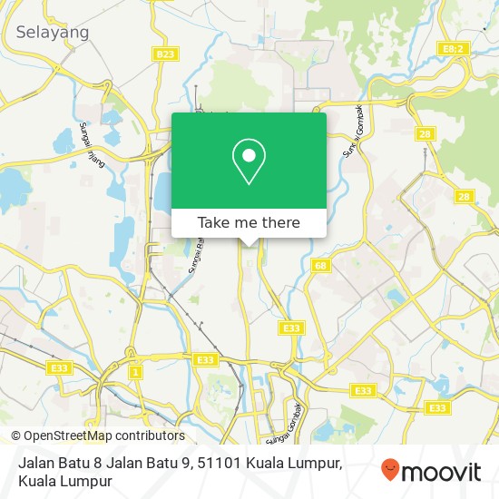 Jalan Batu 8 Jalan Batu 9, 51101 Kuala Lumpur map