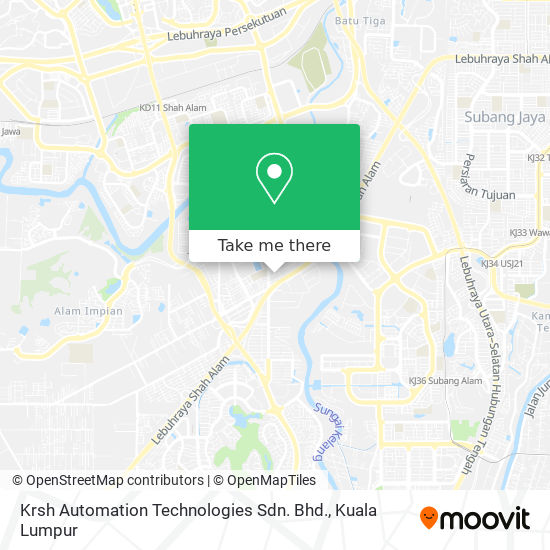Krsh Automation Technologies Sdn. Bhd. map