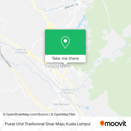 Pusat Urut Tradisional Sinar Maju map