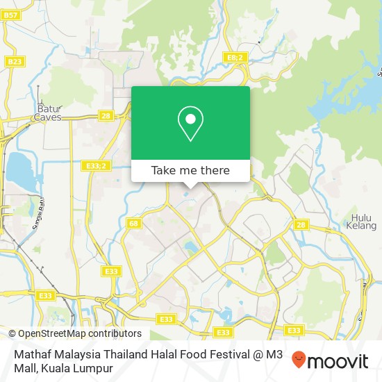 Mathaf Malaysia Thailand Halal Food Festival @ M3 Mall map